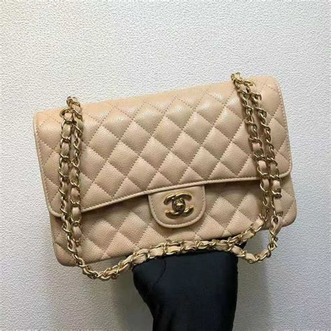 chanel thick& big buckle belt|Large classic handbag, Grained calfskin & gold.